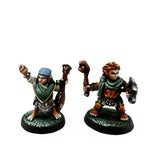 Reaper Bones USA: Halfling River Witch and Druid (07105) - Unpainted