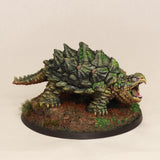 Reaper Bones USA: Giant Snapping Turtle (07107) (Knight not included)