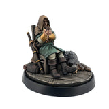 Reaper Bones USA: Mysterious Stranger and Hound (07206) - Unpainted