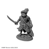 Reaper Bones USA: Gerard, Catfolk Bard (30132)