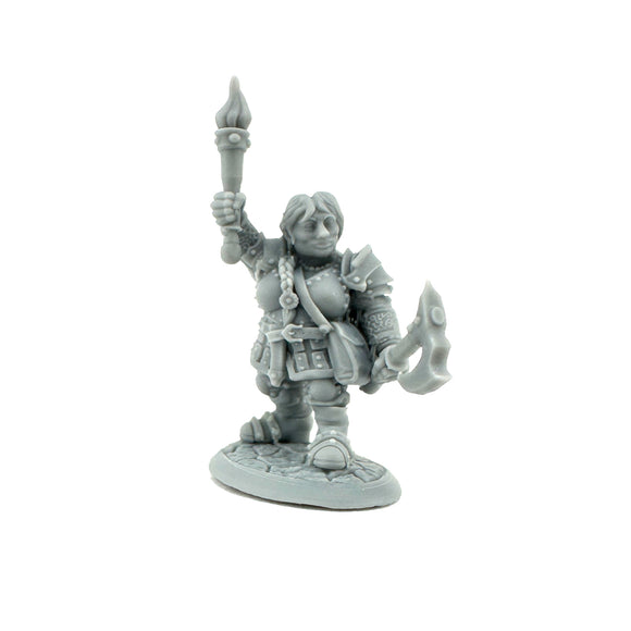 Reaper Bones USA: Hargret Ironthumb, Dwarf Heroine (30186)