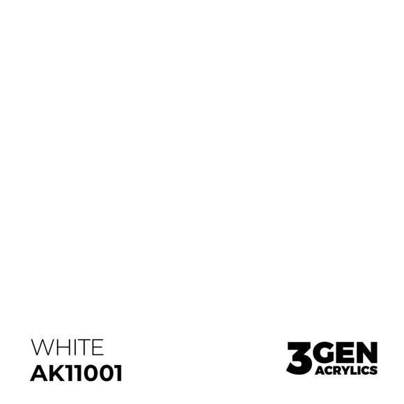 AK Interactive 3GEN: White - Intense (17ml) (AK11001)