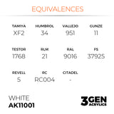 AK Interactive 3GEN: White - Intense (17ml) (AK11001)
