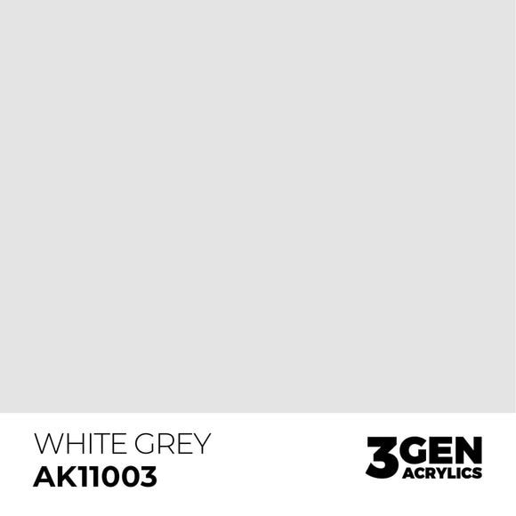 AK Interactive 3GEN: White-Grey (17ml) (AK11003)