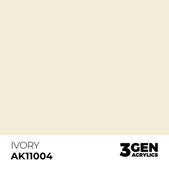 AK Interactive 3GEN: Ivory (17ml) (AK11004)