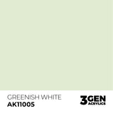 AK Interactive 3GEN: Greenish White (17ml) (AK11005)
