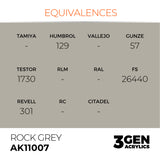AK Interactive 3GEN: Rock Grey (17ml) (AK11007)