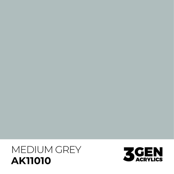 AK Interactive 3GEN: Medium Grey (17ml) (AK11010)