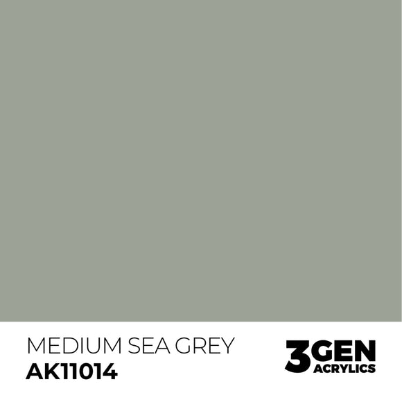 AK Interactive 3GEN: Medium Sea Grey (17ml) (AK11014)