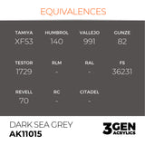 AK Interactive 3GEN: Dark Sea Grey (17ml) (AK11015)