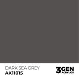 AK Interactive 3GEN: Dark Sea Grey (17ml) (AK11015)