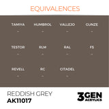 AK Interactive 3GEN: Reddish Grey (17ml) (AK11017)