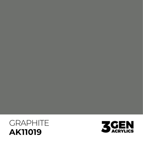 AK Interactive 3GEN: Graphite (17ml) (AK11019)