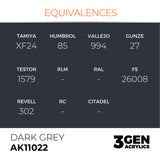 AK Interactive 3GEN: Dark Grey (17ml) (AK11022)