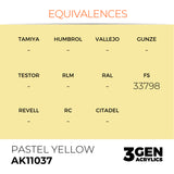 AK Interactive 3GEN: Pastel Yellow (17ml) (AK11037)