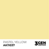 AK Interactive 3GEN: Pastel Yellow (17ml) (AK11037)