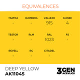 AK Interactive 3GEN: Deep Yellow - Intense (17ml) (AK11045)