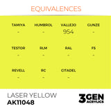 AK Interactive 3GEN: Laser Yellow (17ml) (AK11048)