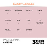 AK Interactive 3GEN: Pastel Pink (17ml) (AK11059)