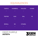 AK Interactive 3GEN: Deep Purple - Intense (17ml) (AK11074)