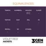AK Interactive 3GEN: Violet Red (17ml) (AK11075)