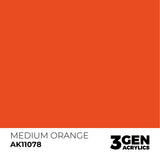 AK Interactive 3GEN: Medium Orange (17ml) (AK11078)