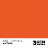 AK Interactive 3GEN: Deep Orange - Intense (17ml) (AK11080)