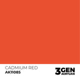 AK Interactive 3GEN: Cadmium Red (17ml) (AK11085)