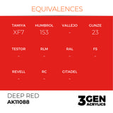 AK Interactive 3GEN: Deep Red - Intense (17ml) (AK11088)