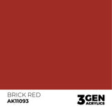 AK Interactive 3GEN: Brick Red (17ml) (AK11093)