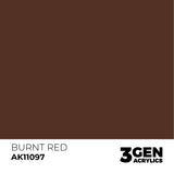 AK Interactive 3GEN: Burnt Red (17ml) (AK11097)