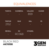 AK Interactive 3GEN: Black Red (17ml) (AK11098)