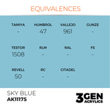 AK Interactive 3GEN: Sky Blue (17ml) (AK11175)