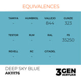 AK Interactive 3GEN: Deep Sky Blue (17ml) (AK11176)