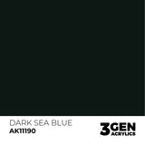AK Interactive 3GEN: Dark Sea Blue (17ml) (AK11190)