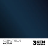 AK Interactive 3GEN: Cobalt Blue - Metallic (17ml) (AK11201)