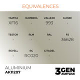 AK Interactive 3GEN: Aluminium - Metallic (17ml) (AK11207)