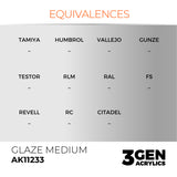 AK Interactive 3GEN: Glaze Medium - Auxiliary (17ml) (AK11233)