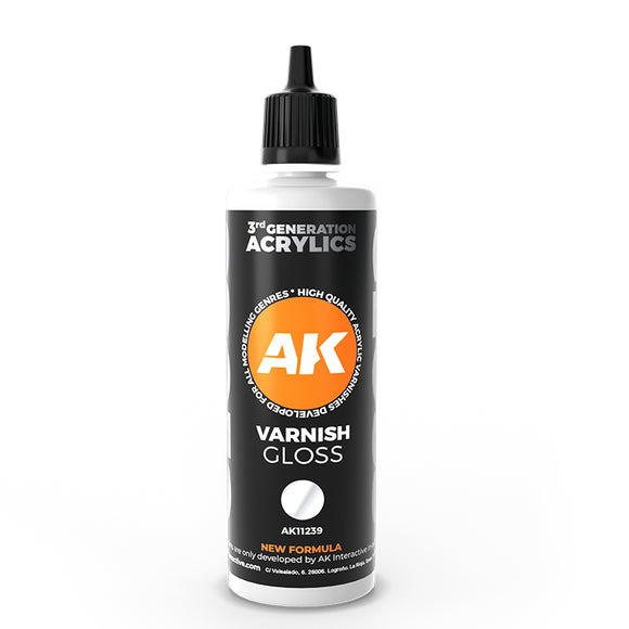 AK Interactive 3GEN: Gloss Varnish (100ml) (AK11239)