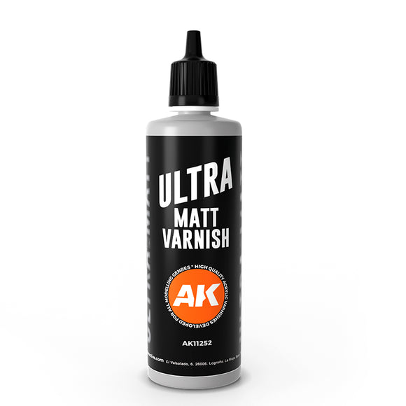 AK Interactive: Ultra Matt Varnish (100ml) (AK11252)