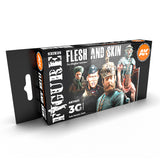 AK Interactive 3GEN: Flesh and Skin Set - The Original Selection - 6 Colors (AK11621)