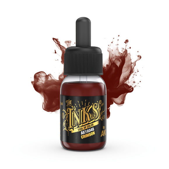 AK Interactive The Inks: Crimson (30ml) (AK16048)