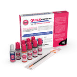 AK Interactive Quick Gen: Quick Starter Set (8 Quick Gen + 1 medium + 1 free brush) (AK17525)
