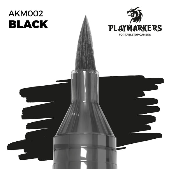 AK Interactive Playmarkers: Black (AKM002)