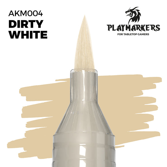 AK Interactive Playmarkers: Dirty White (AKM004)