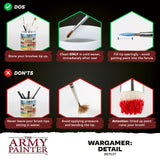 The Army Painter - Wargamer: Detail Brush (Size 00) (BR7037) - Updated 2025 Version