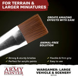 The Army Painter - Wargamer: Large Vehicle & Scenery Brush (BR7040) - Updated 2025 Version