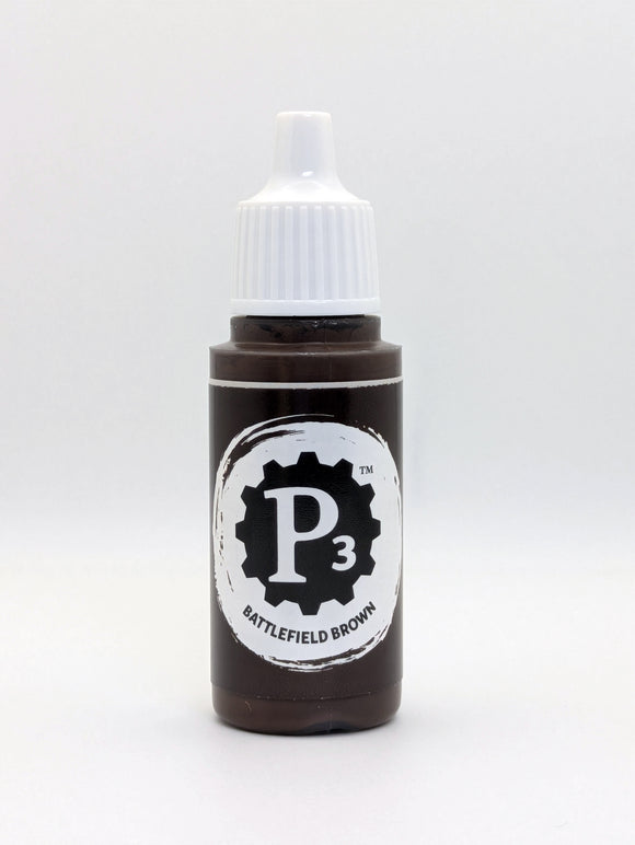 P3 Paint: Battlefield Brown (18ml) (N144) - 2025 Edition