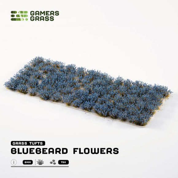 GamersGrass: Tufts - Bluebeard Flowers (6mm) (GGFS-BLU)