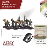 The Army Painter Colour Primer: Aegis Suit Satin Varnish (400ml) (CP3027) - SLOW SHIPPING, READ SHIPPING RESTRICTIONS BEFORE BUYING